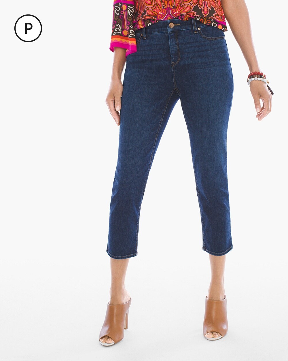 So Lifting Petite Crop Jeans