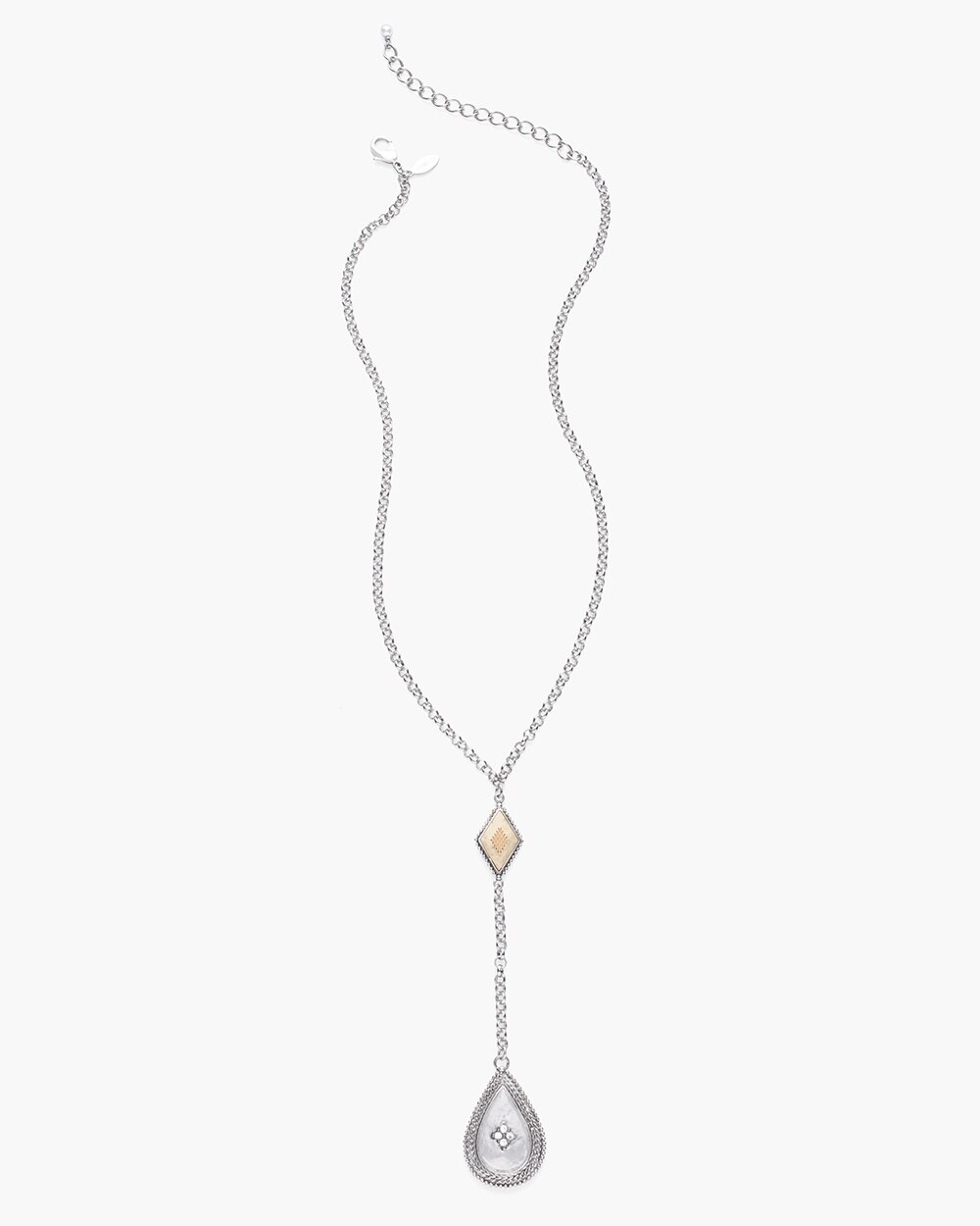 Catina Reversible Long Pendant Necklace