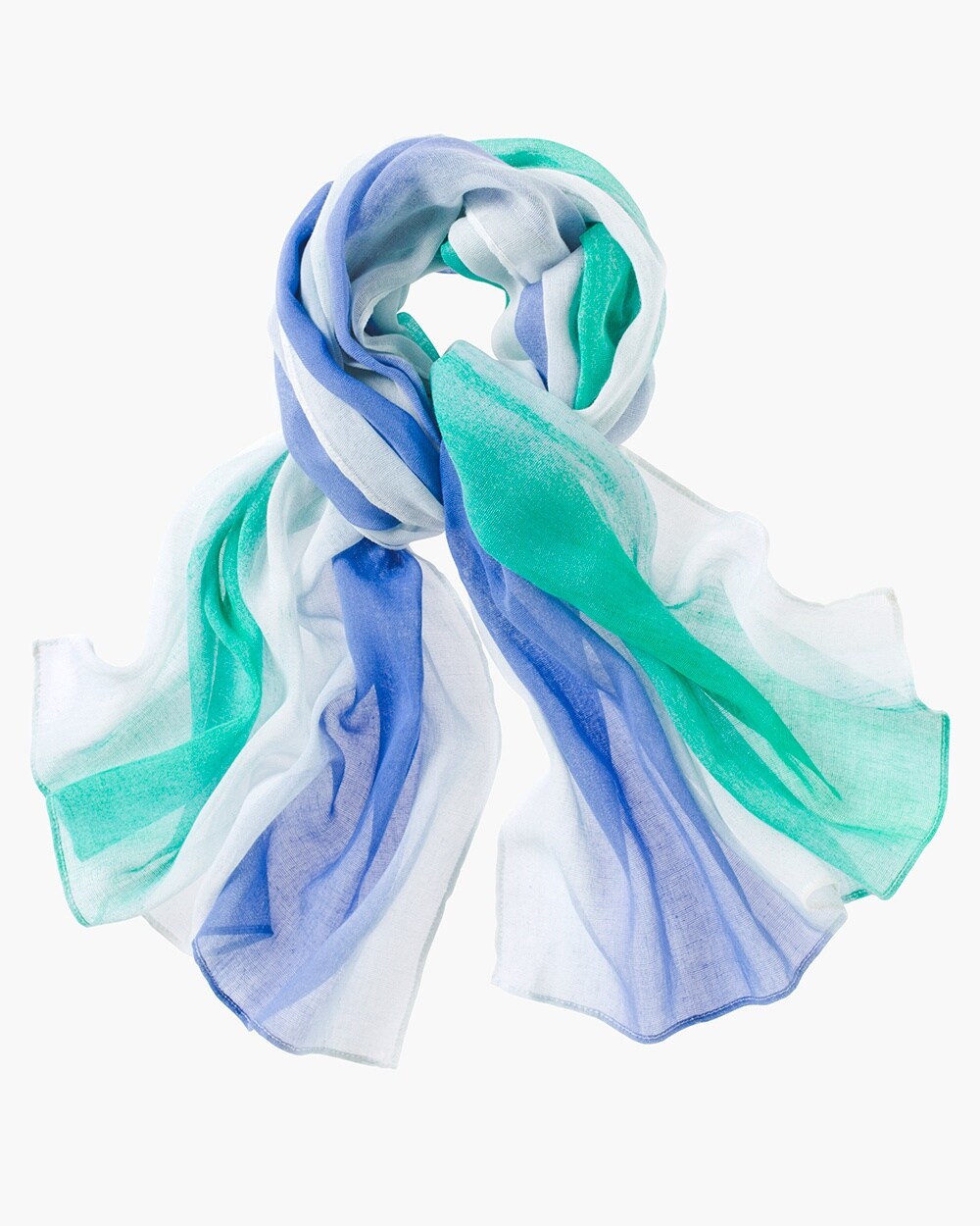 Washed-Ombre Scarf