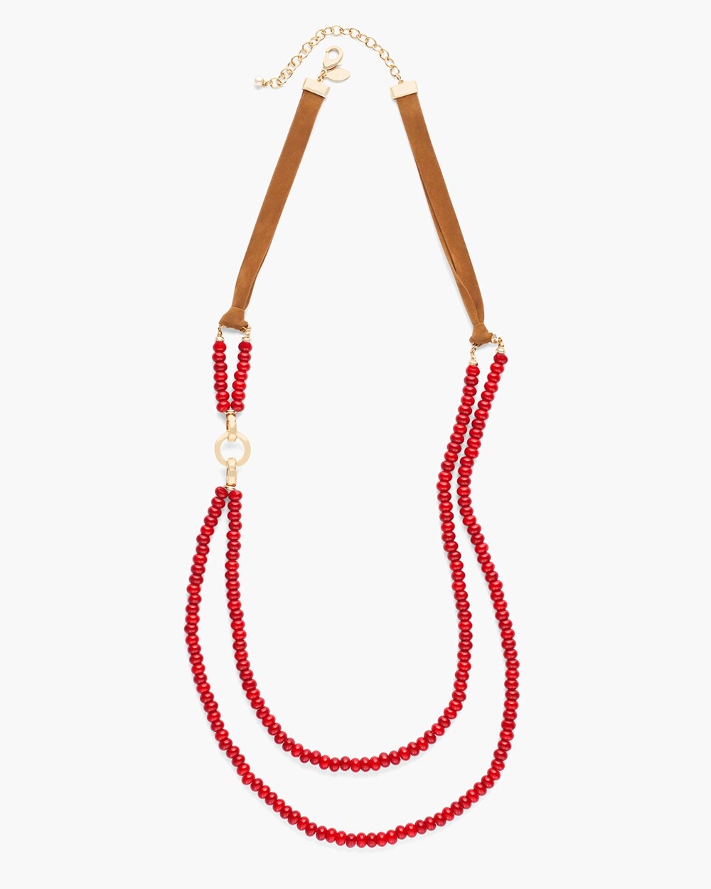 Kalina Long Multi-Strand Necklace