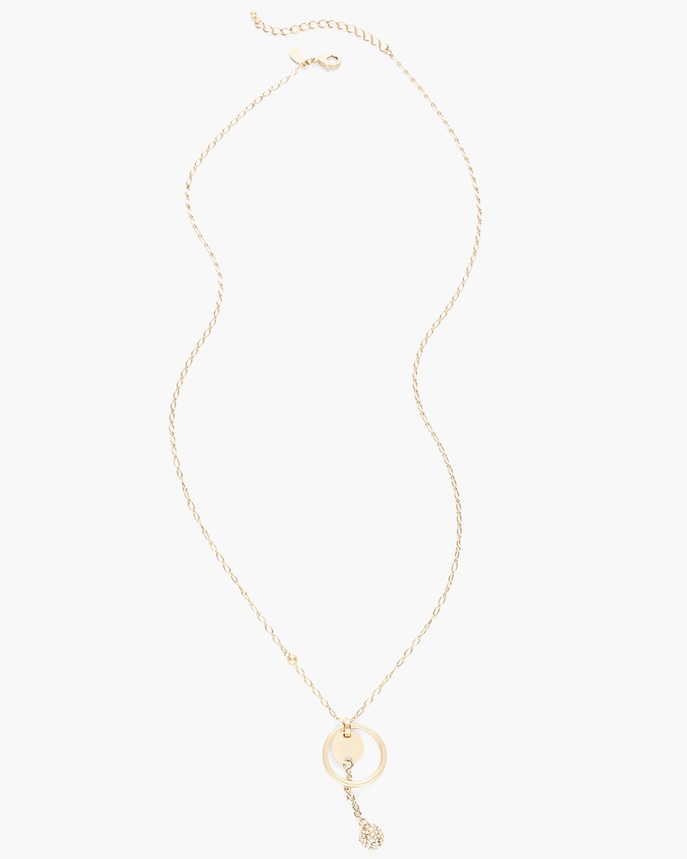 Leigh Long Pendant Necklace