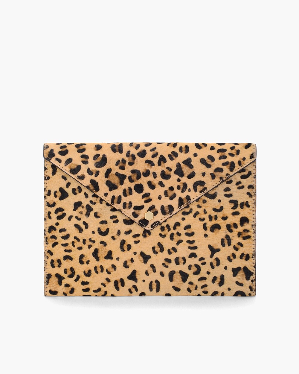 Leopard Snap-Front Notebook