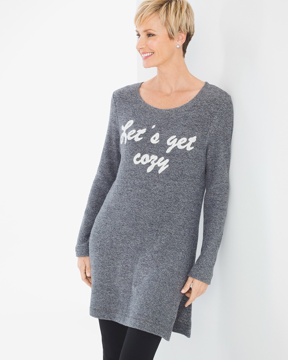 Zenergy Knit Collection Let's Get Cozy Tunic