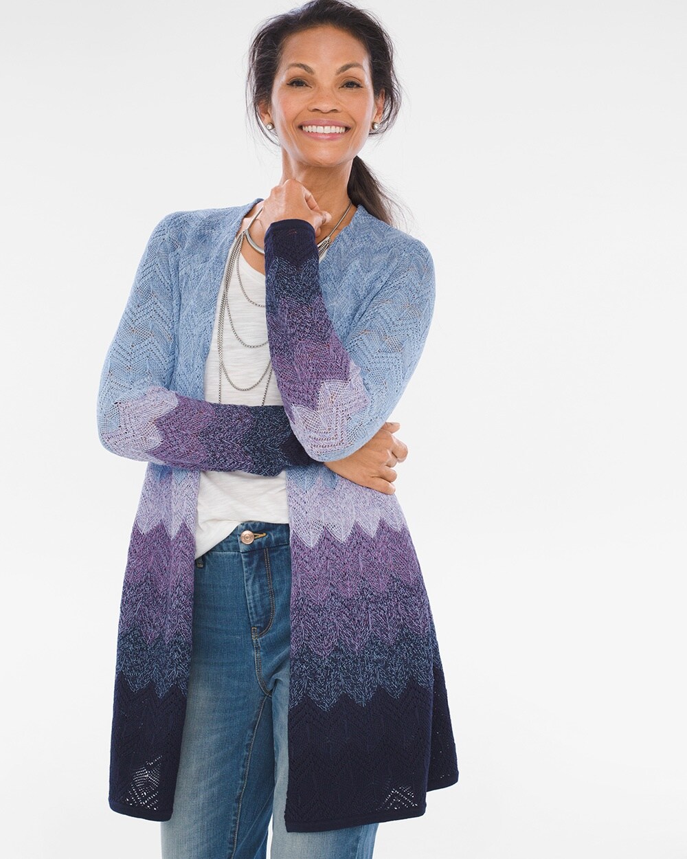 Cool Ombre Cardigan