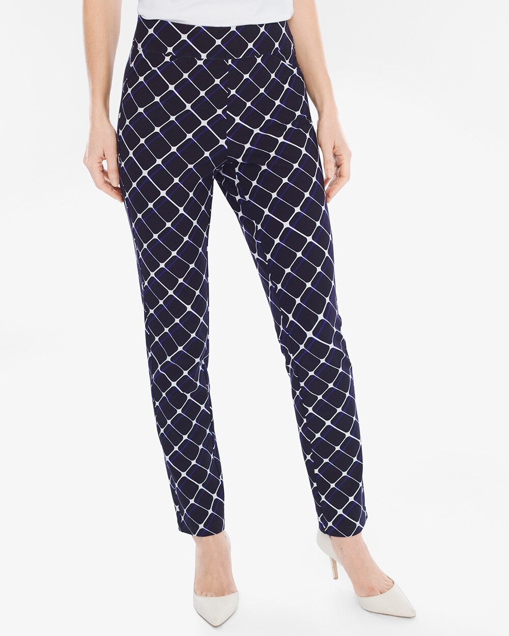 Travelers Collection Geo Crepe Pants