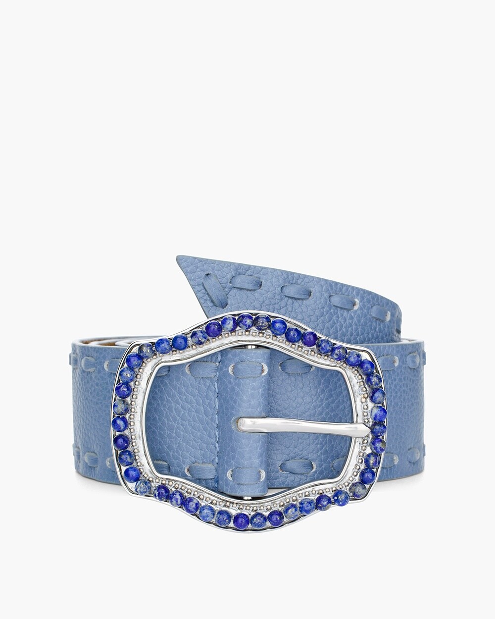 Blue Buckle Belt