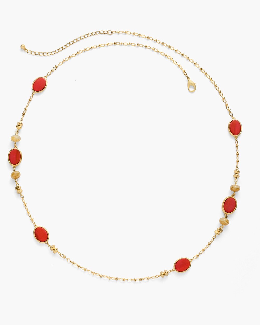 Mila Reversible Single-Strand Necklace