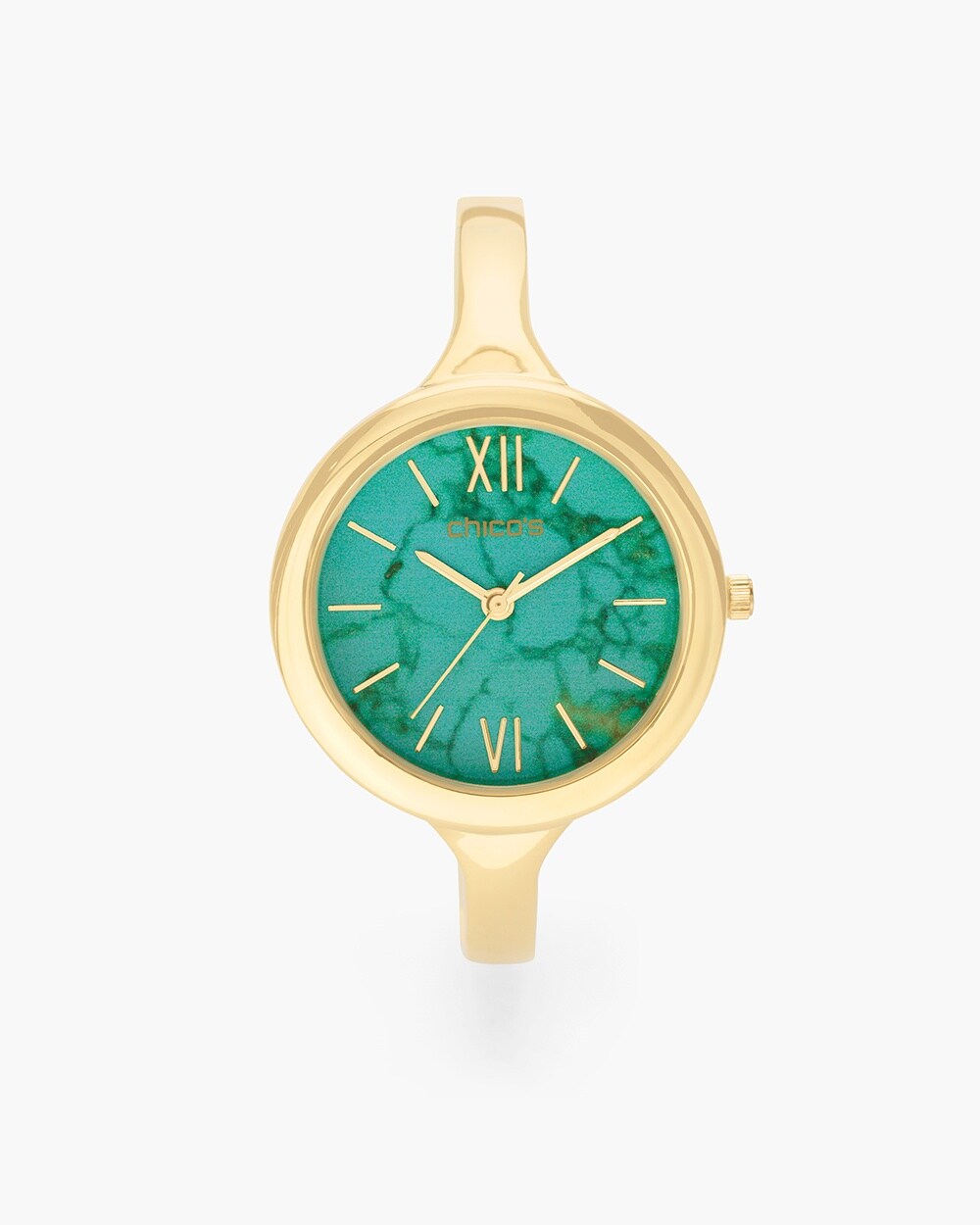 Green Stone Watch
