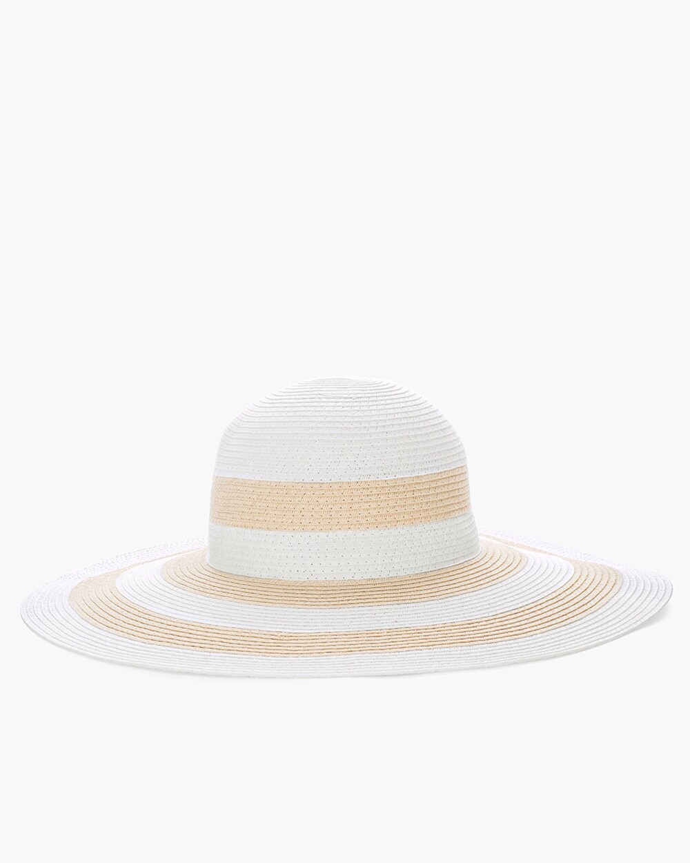 Neutral Striped Hat