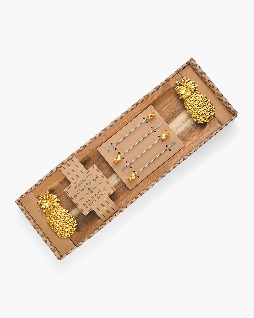 Pineapple Cheese Board Set