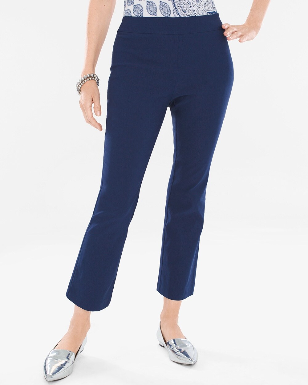 So Slimming Cropped Flare Pants