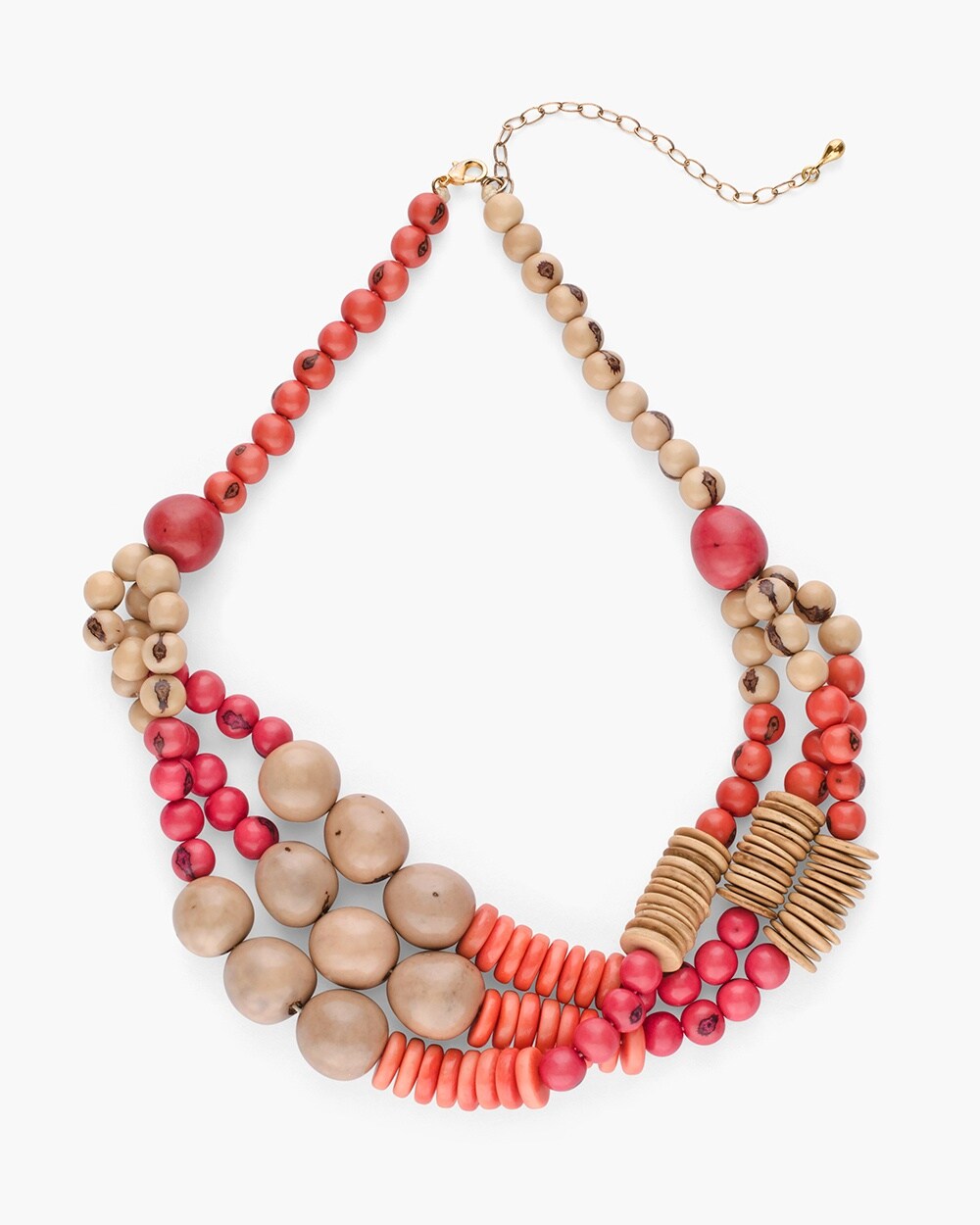 Faire Collection Warm Multi-Strand Necklace