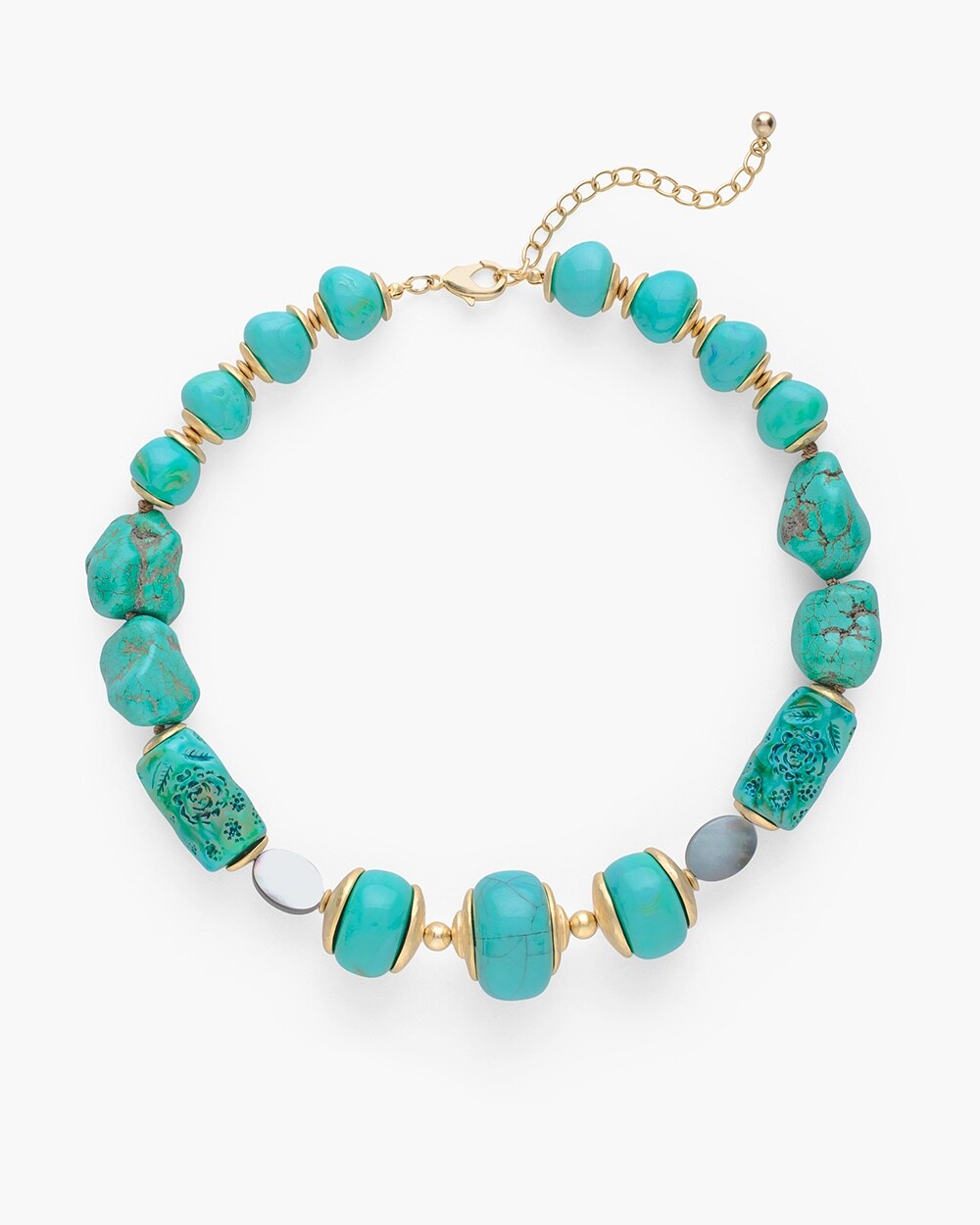 Turquoise Collar Necklace
