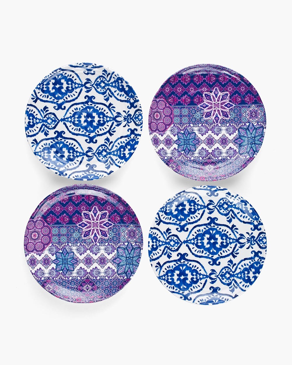 Grecian Tile Small Plate Set