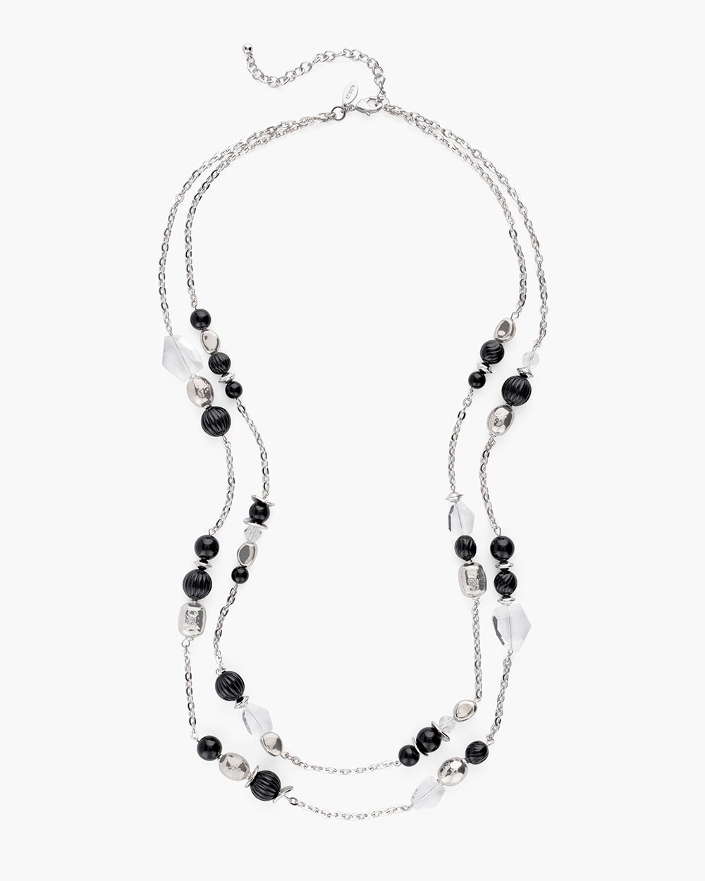 Crystal Double-Strand Necklace