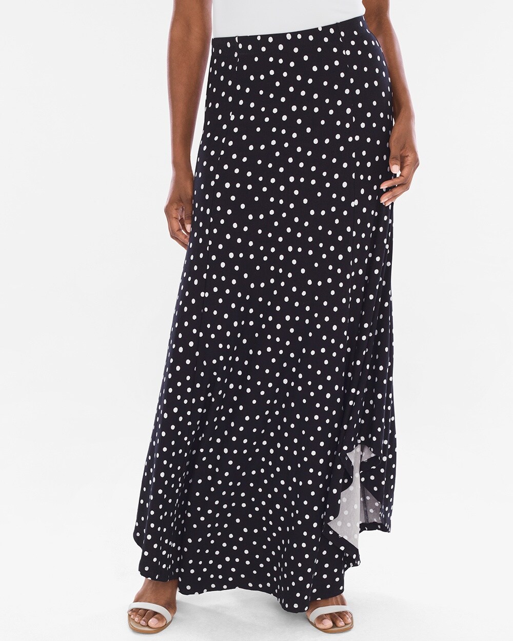 Dots Maxi Skirt