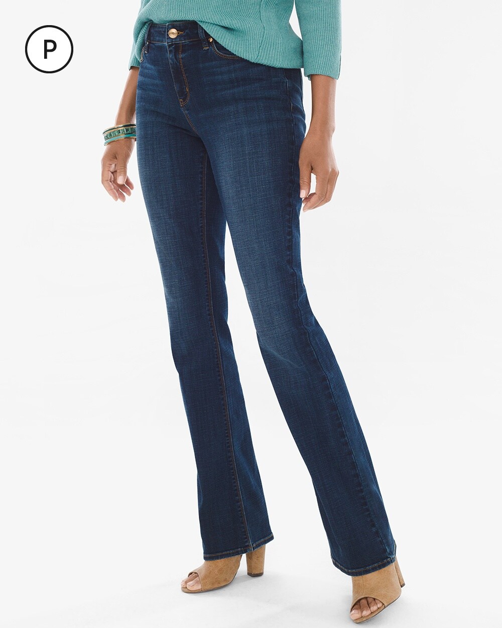 Petite Barely Bootcut Jeans
