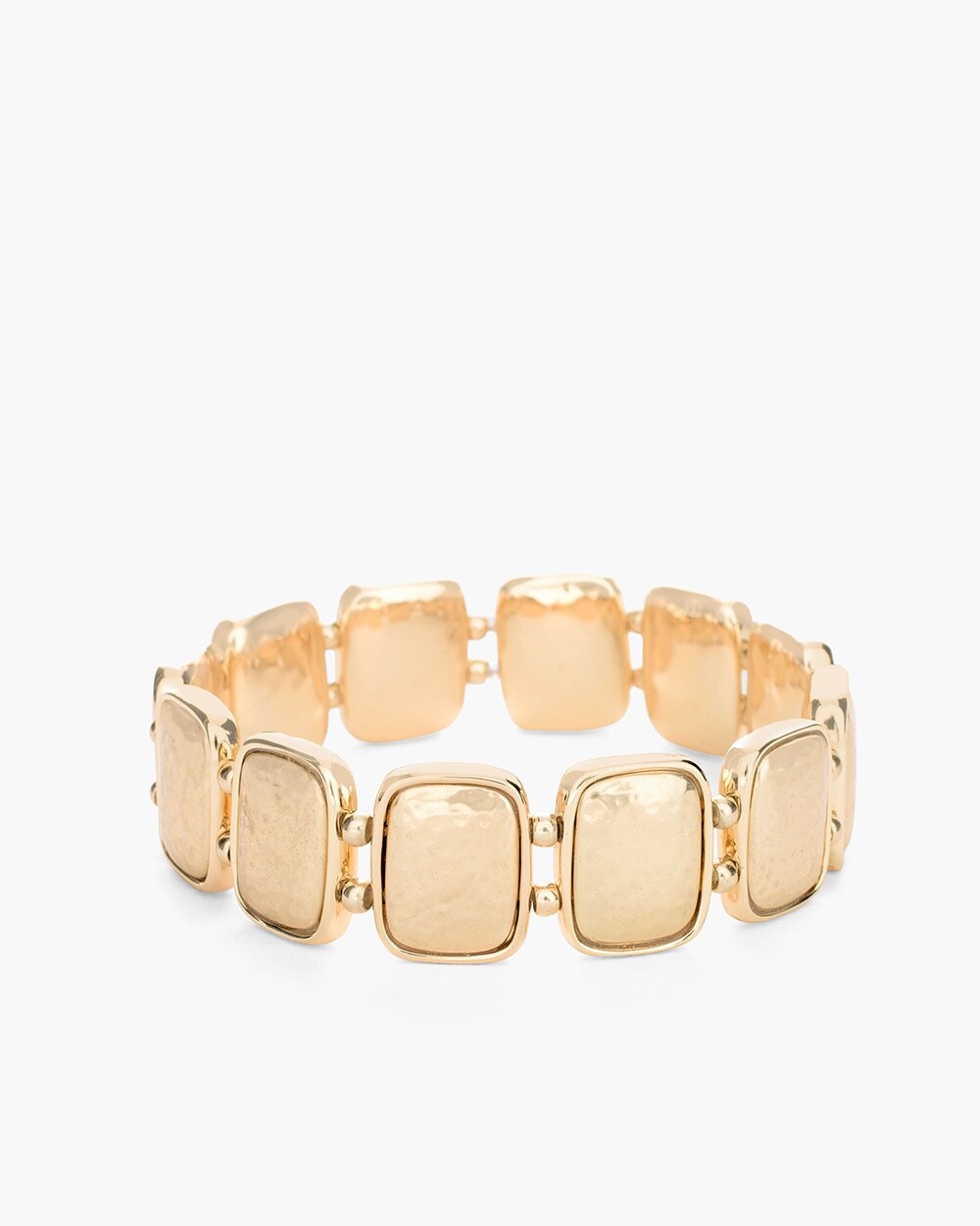 Gold-Tone Statement Stretch Bracelet
