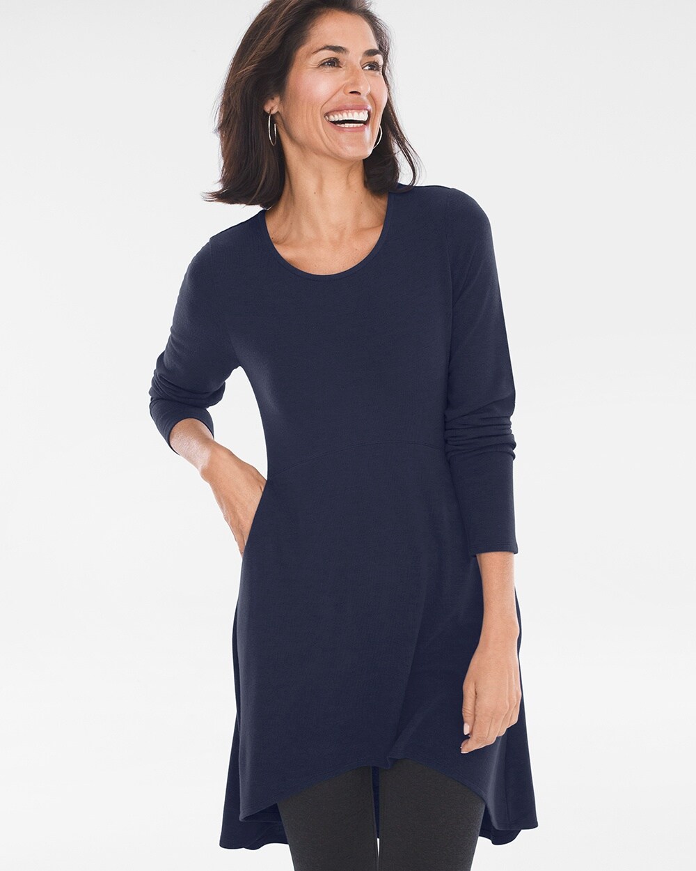 Button-Back Tunic