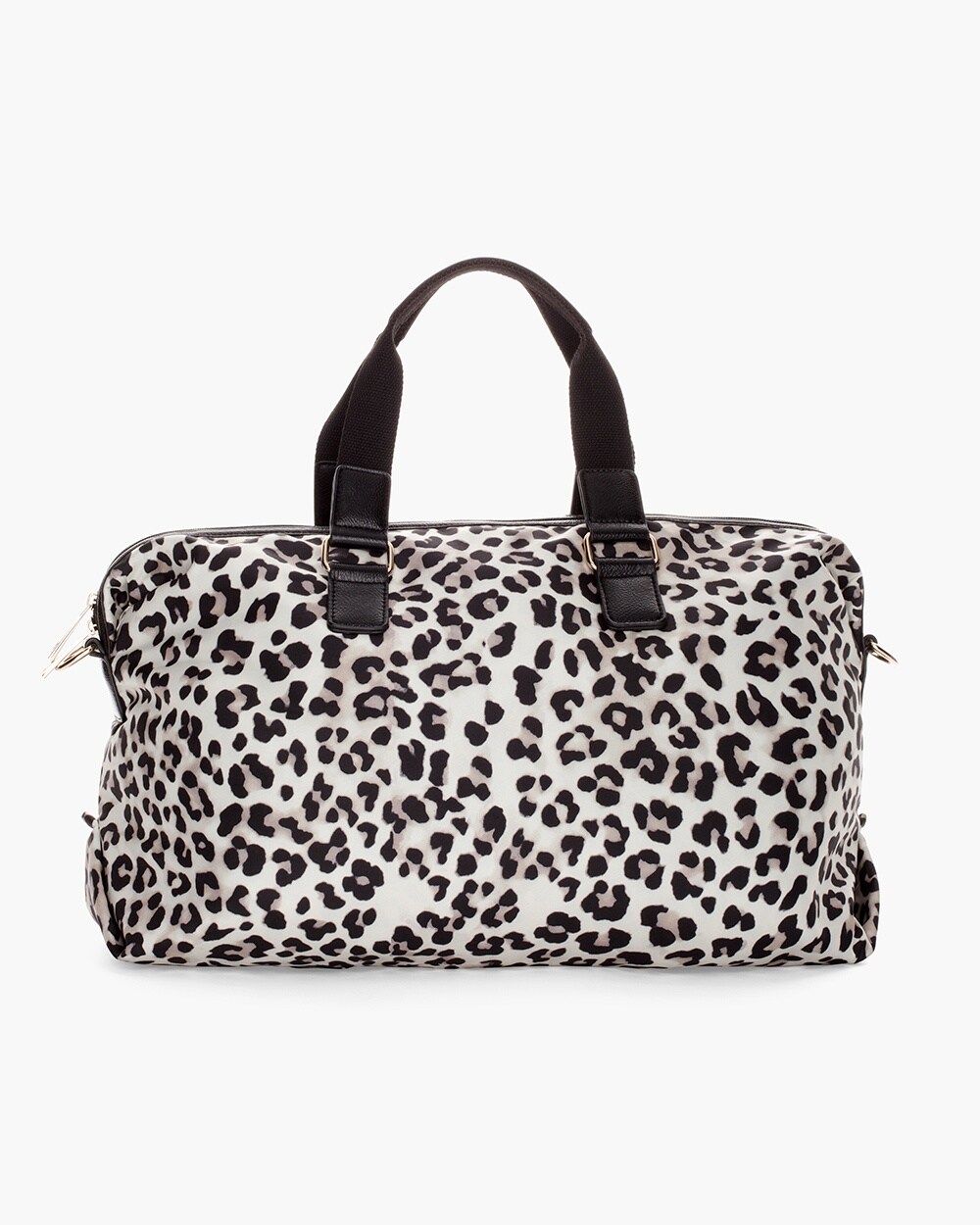 Leopard-Print Travel Bag