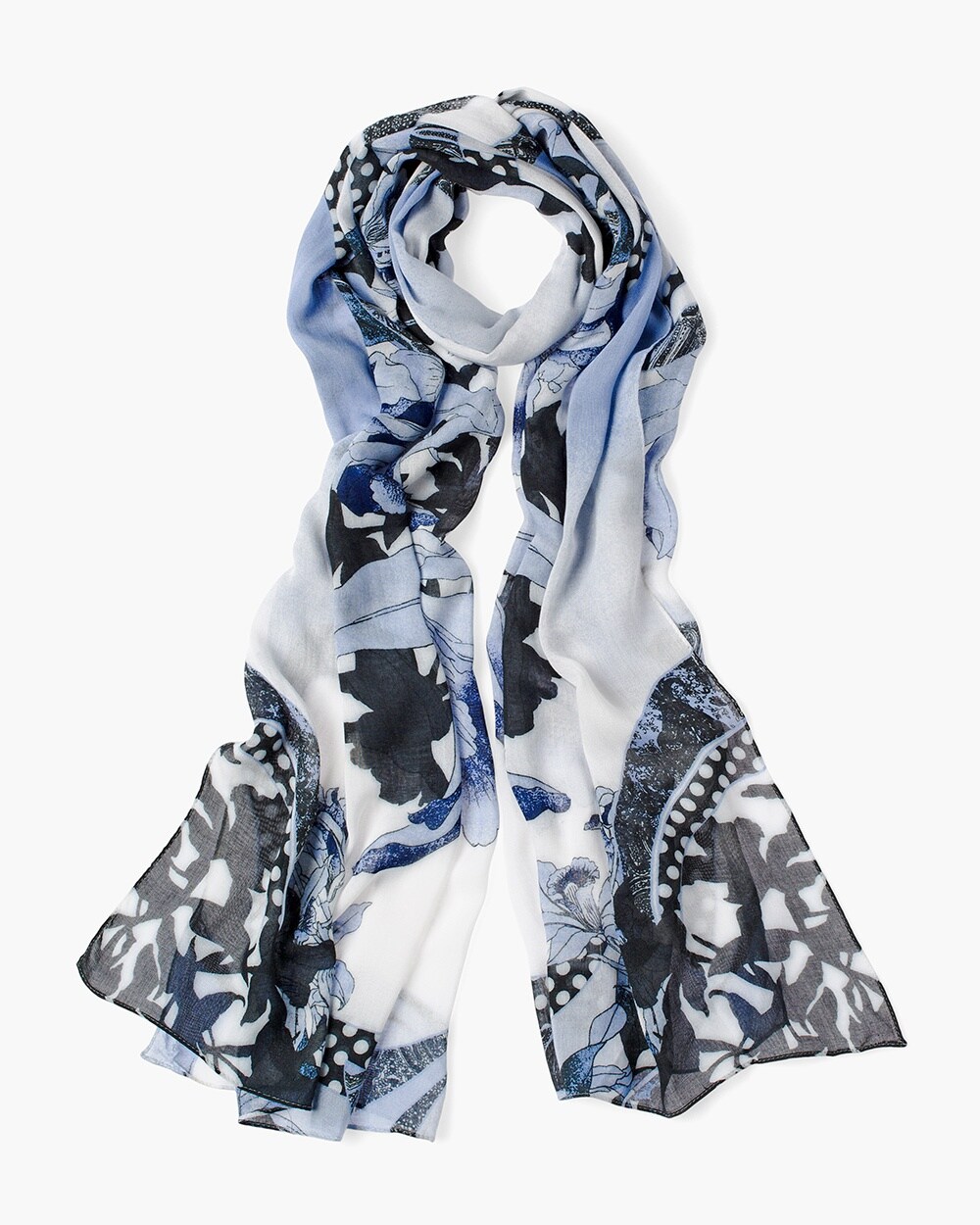 Cool Floral Scarf