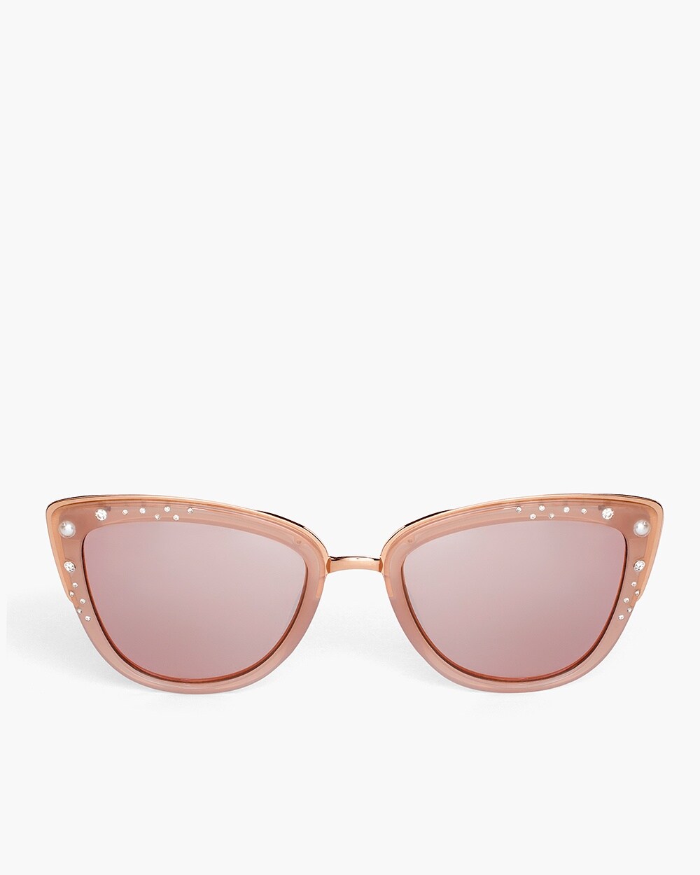 Faux-Pearl Sunglasses