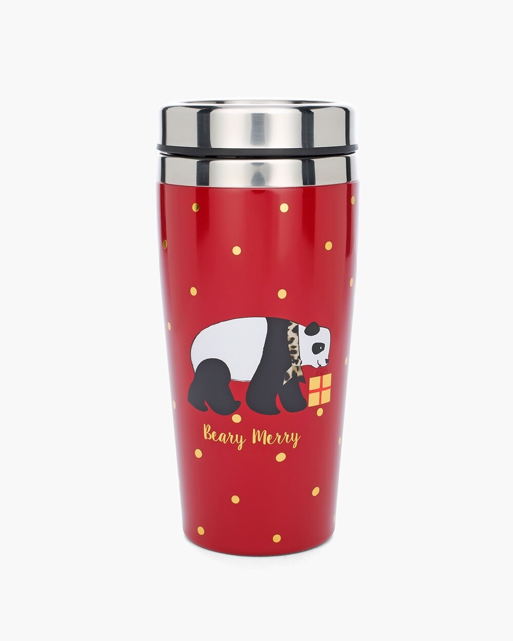 Panda Dot Travel Mug