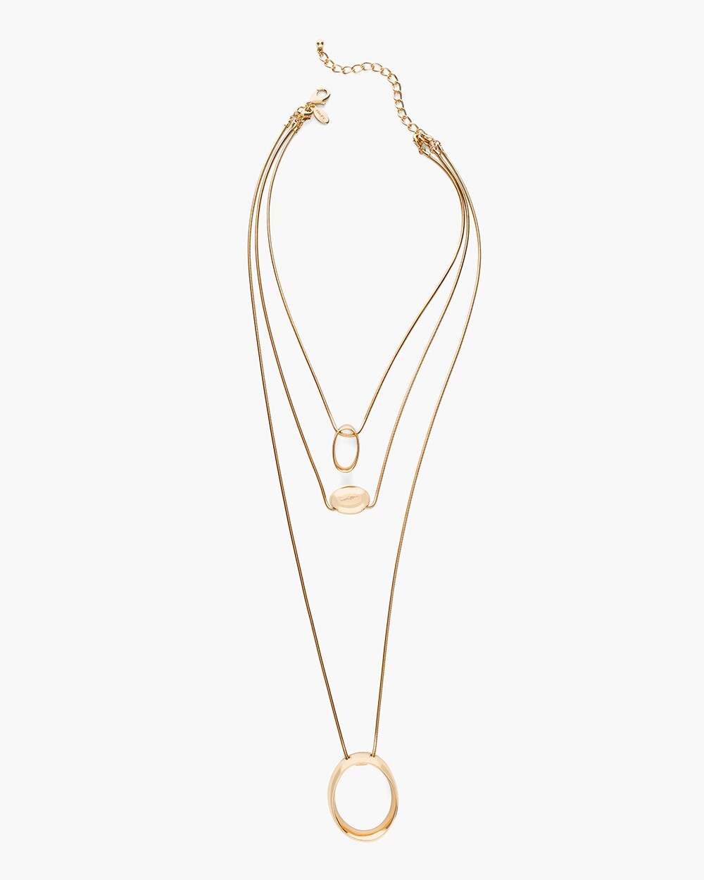 Sleek Convertible Multi-Strand Necklace