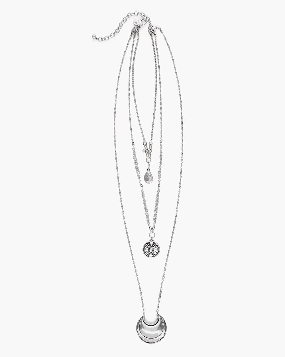 Convertible Artisan Circlet Pendant Necklace