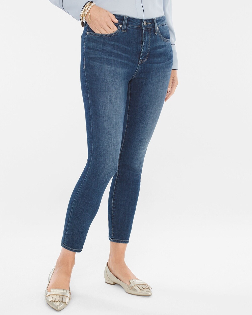 NYDJ Cool Control Skinny Ankle Jeans