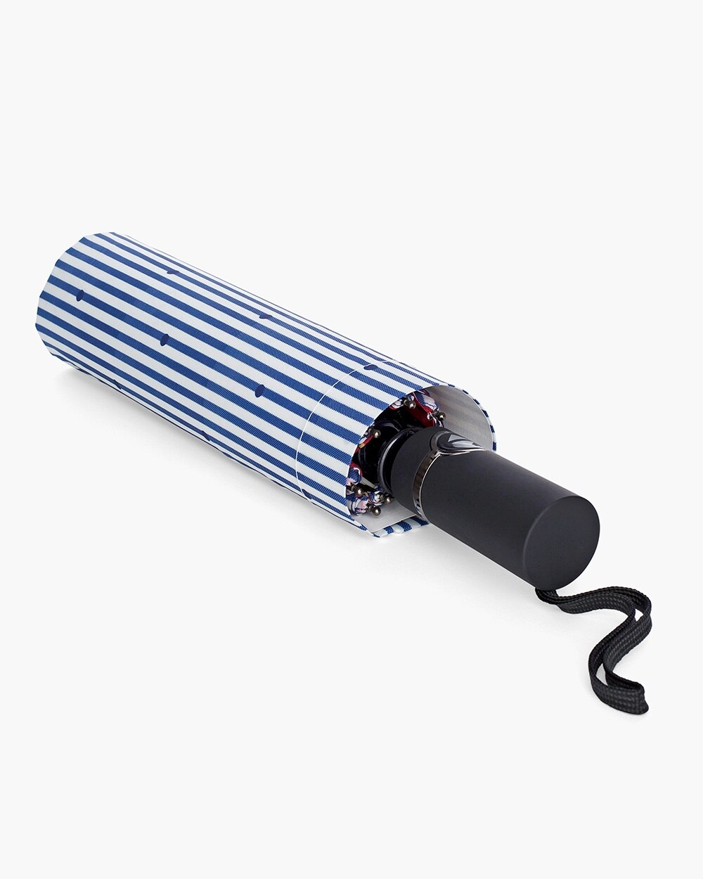 Striped Floral Umbrella