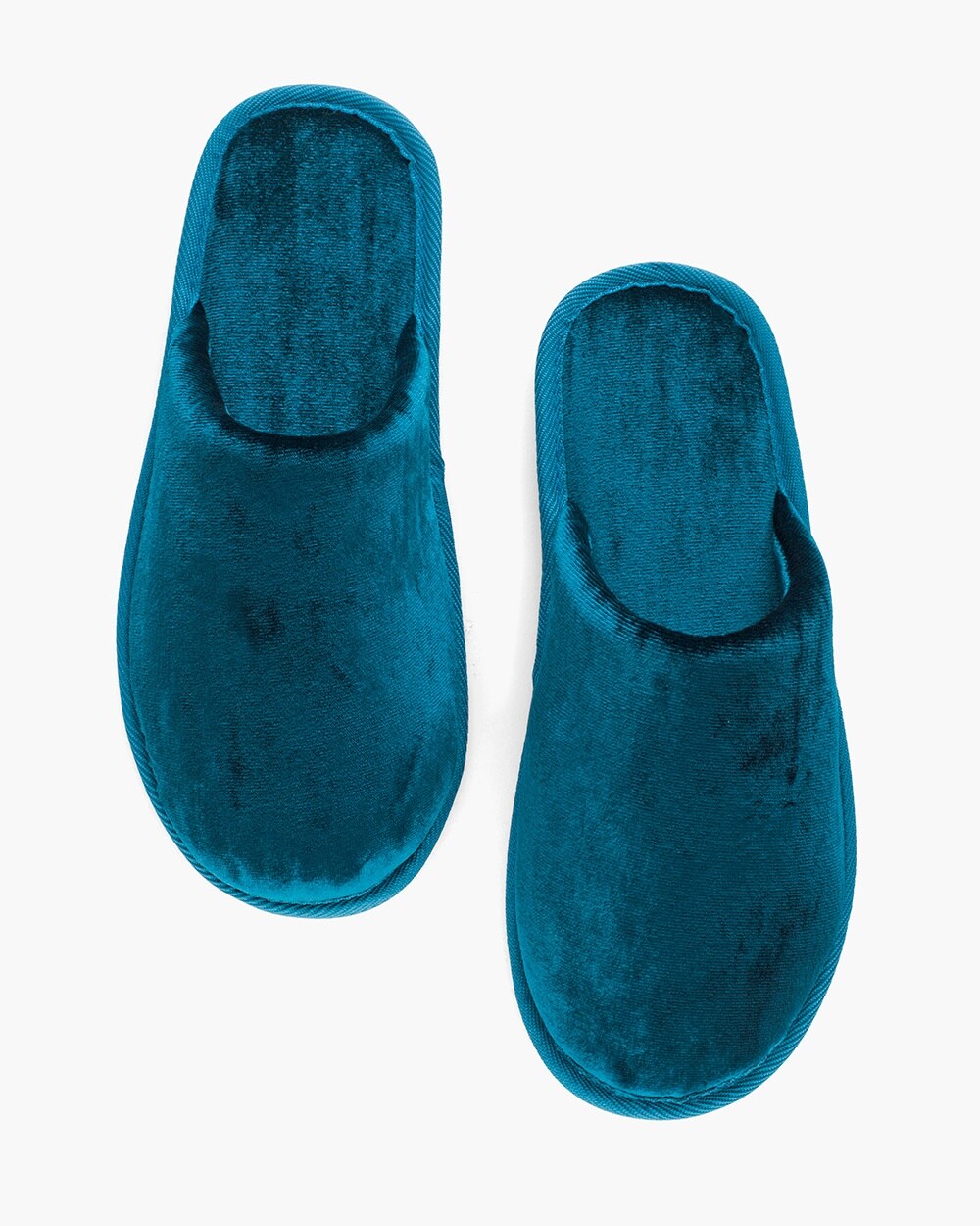 teal slippers