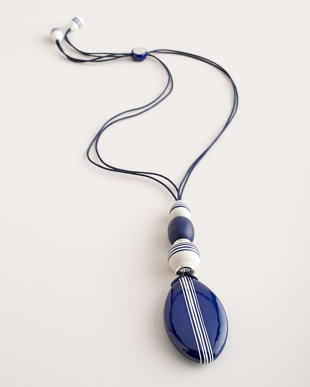 Nautical Blue Convertible Pendant Necklace
