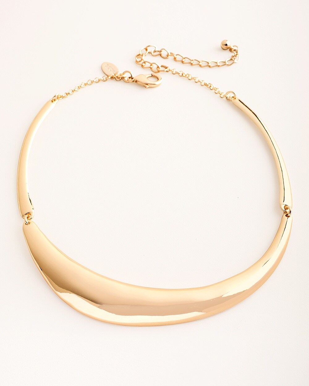 Gold-Tone Shine Collar Necklace