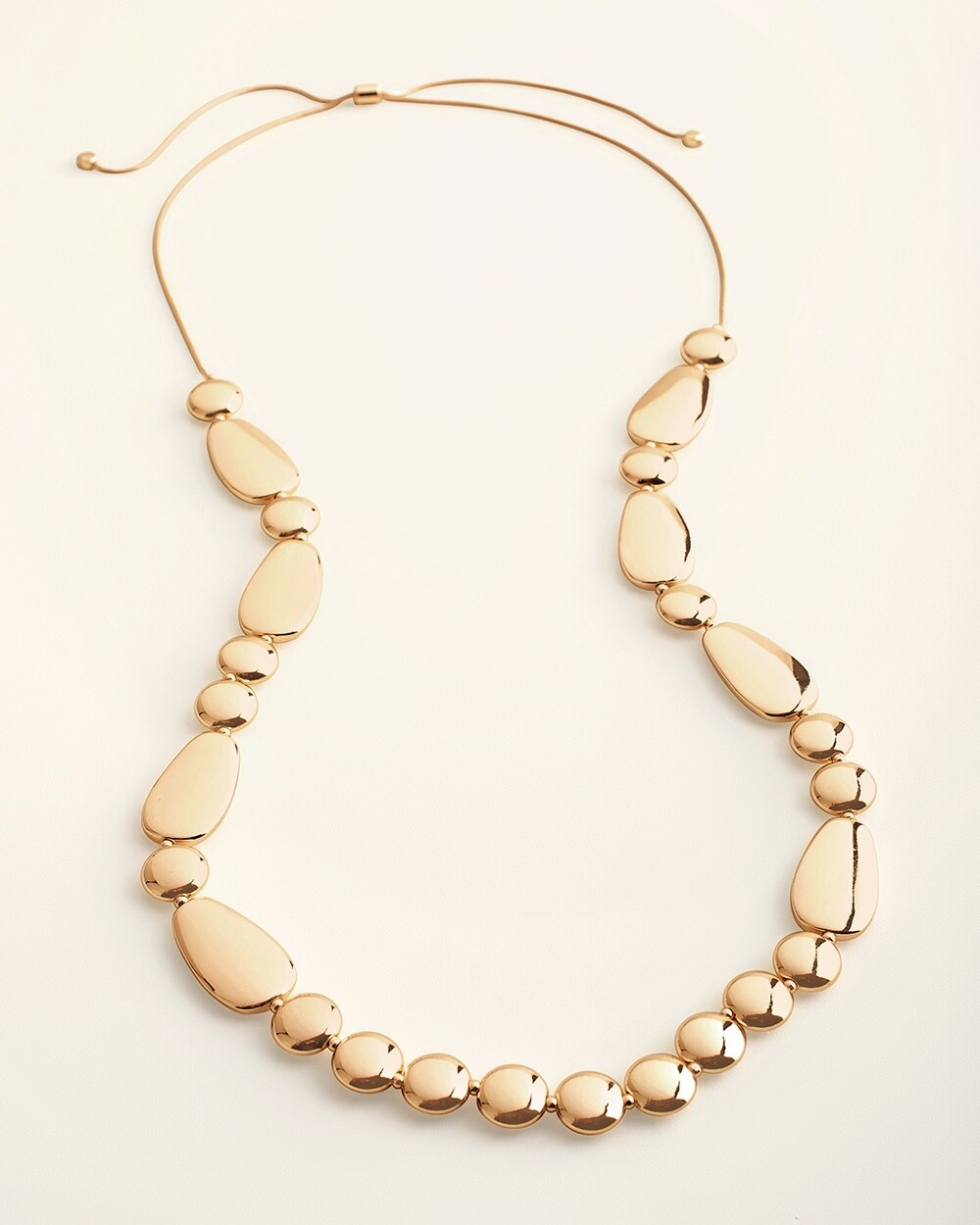 Gold-Tone Shine Single-Strand Necklace