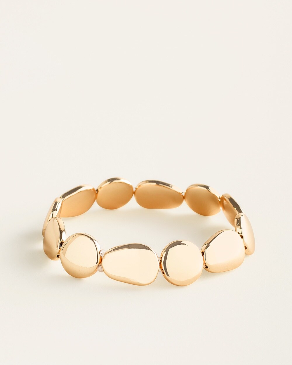 Gold-Tone Shine Stretch Bracelet