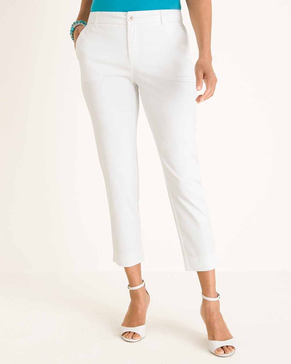 Polished Chino Ankle Pants