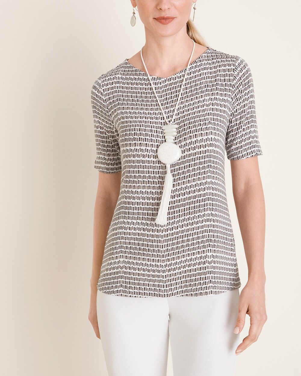 Travelers Classic Back-Detail Top