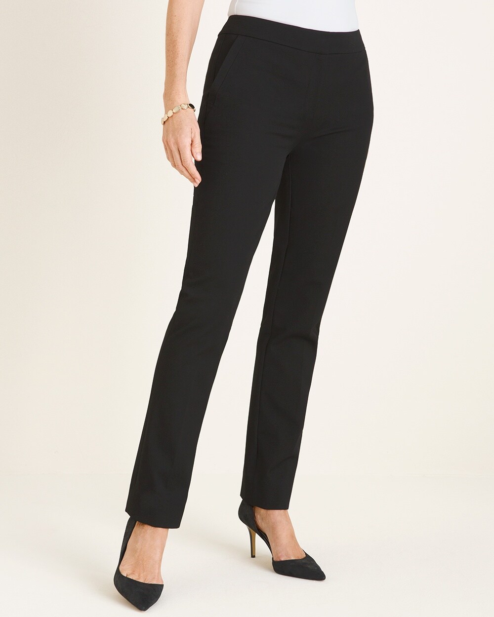 Fabulously Slimming Straight-Leg Pants - Chico's Off The Rack