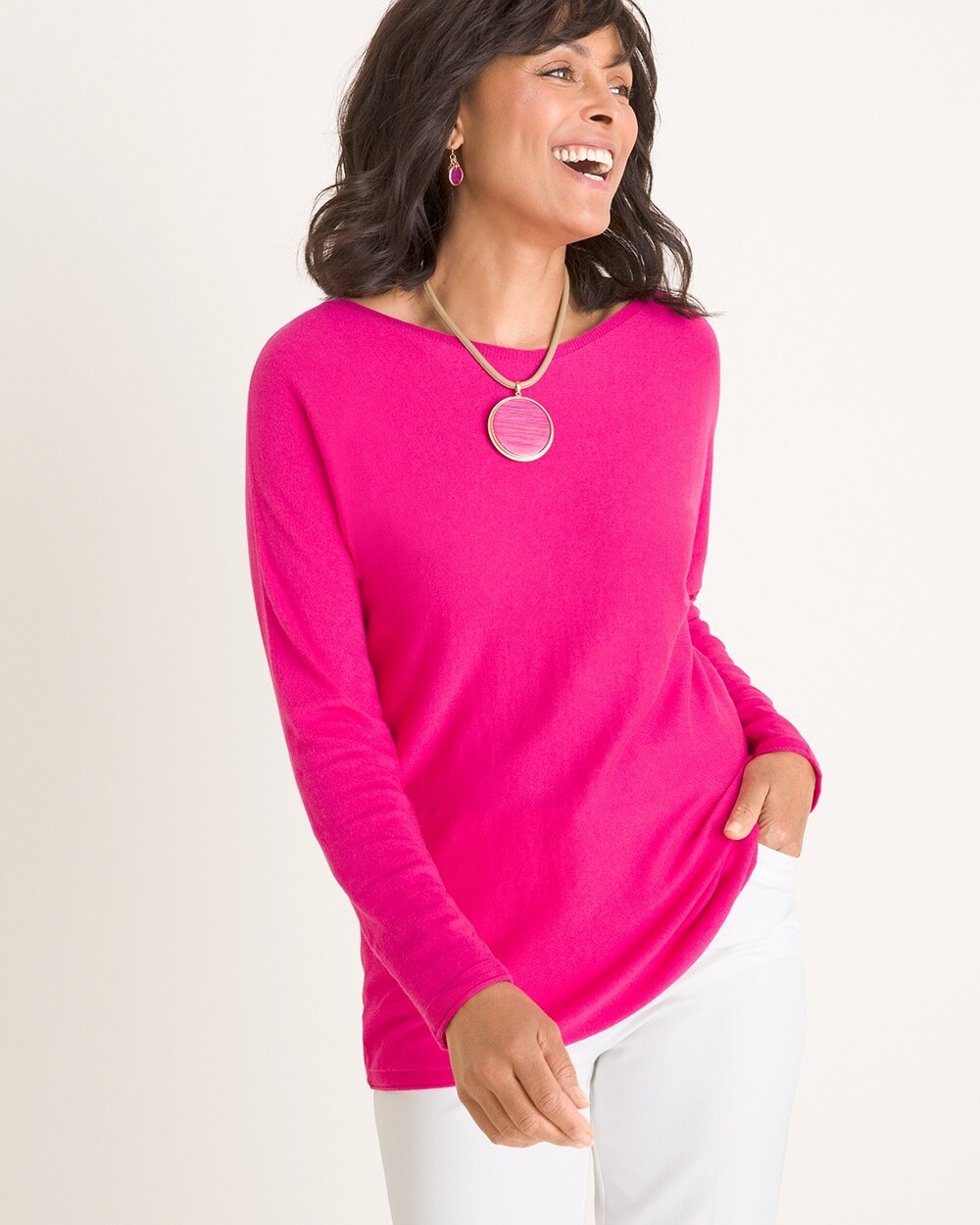 Long-Sleeve Pullover Sweater