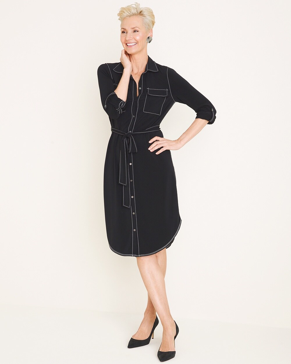 Travelers Collection Shirt Dress