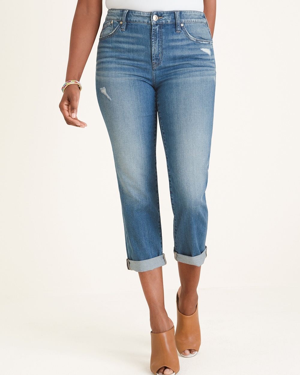 Boyfriend Crop Jeans