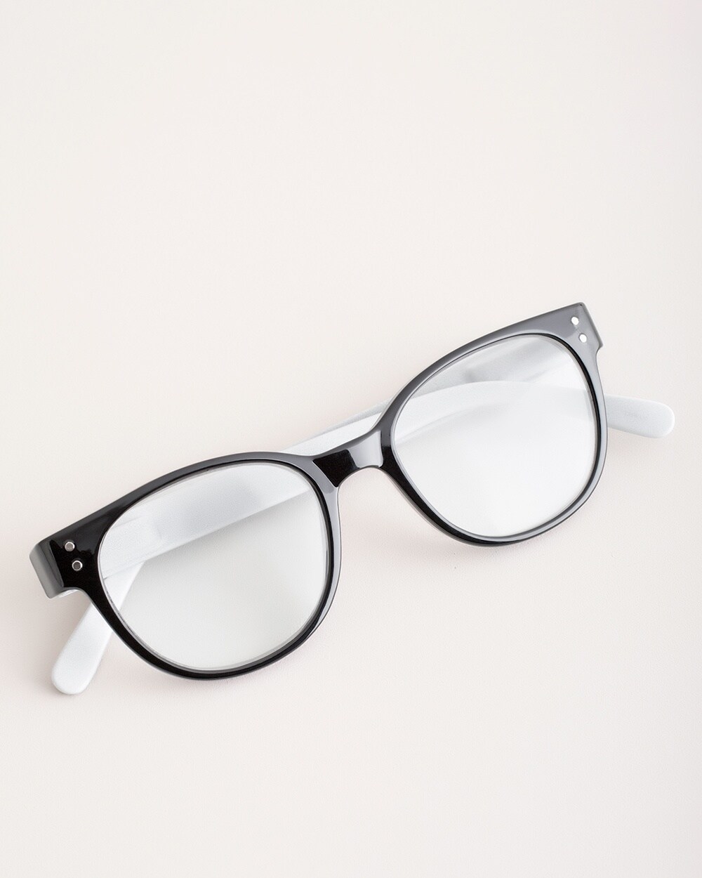 Black and White Reading Glasses