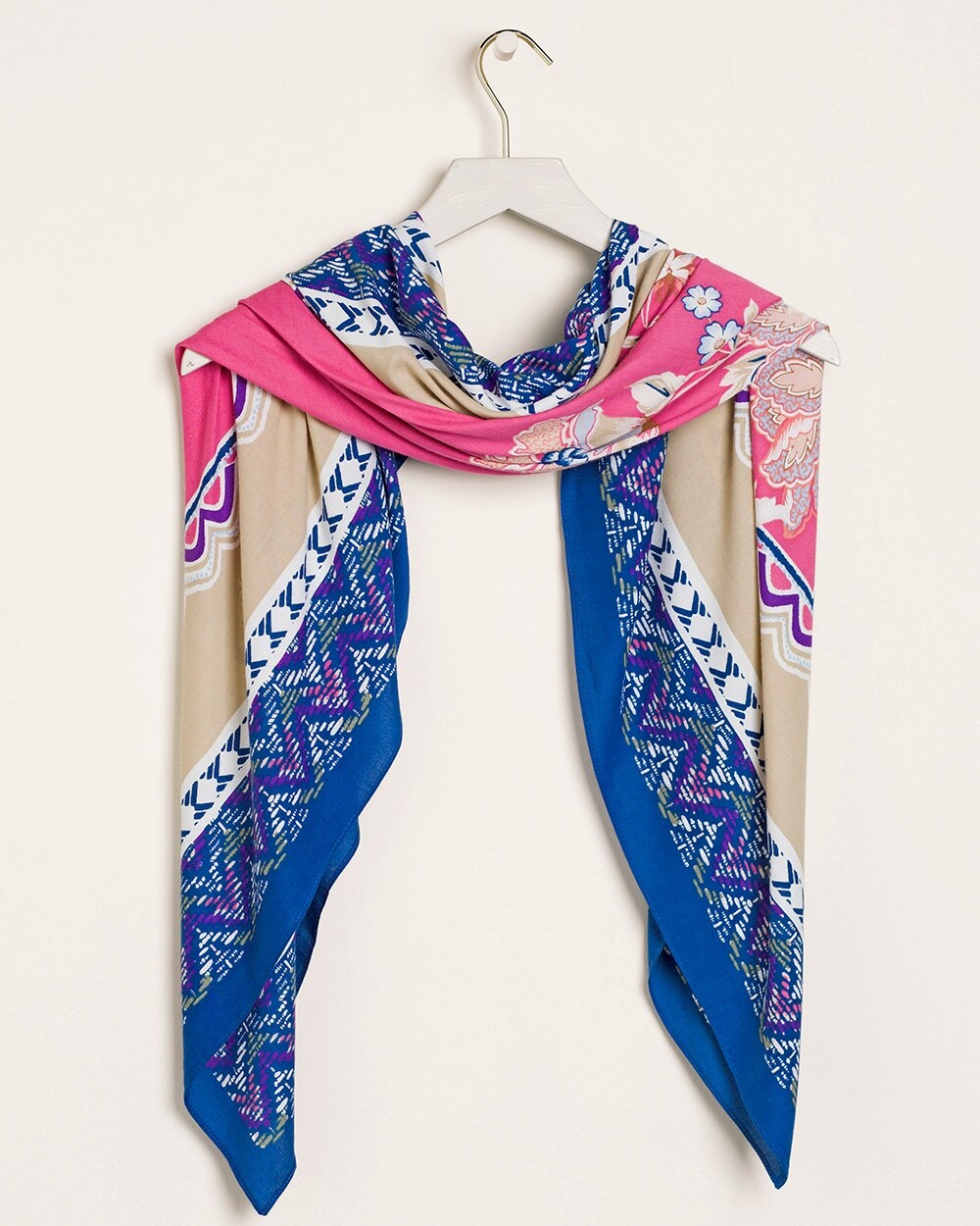 Floral Patch Square Scarf
