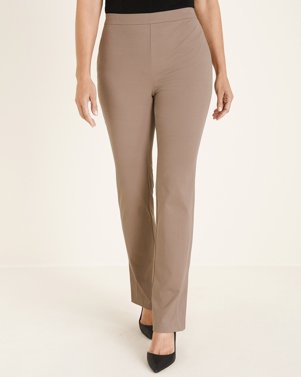 Travelers Collection Side-Slit Pants
