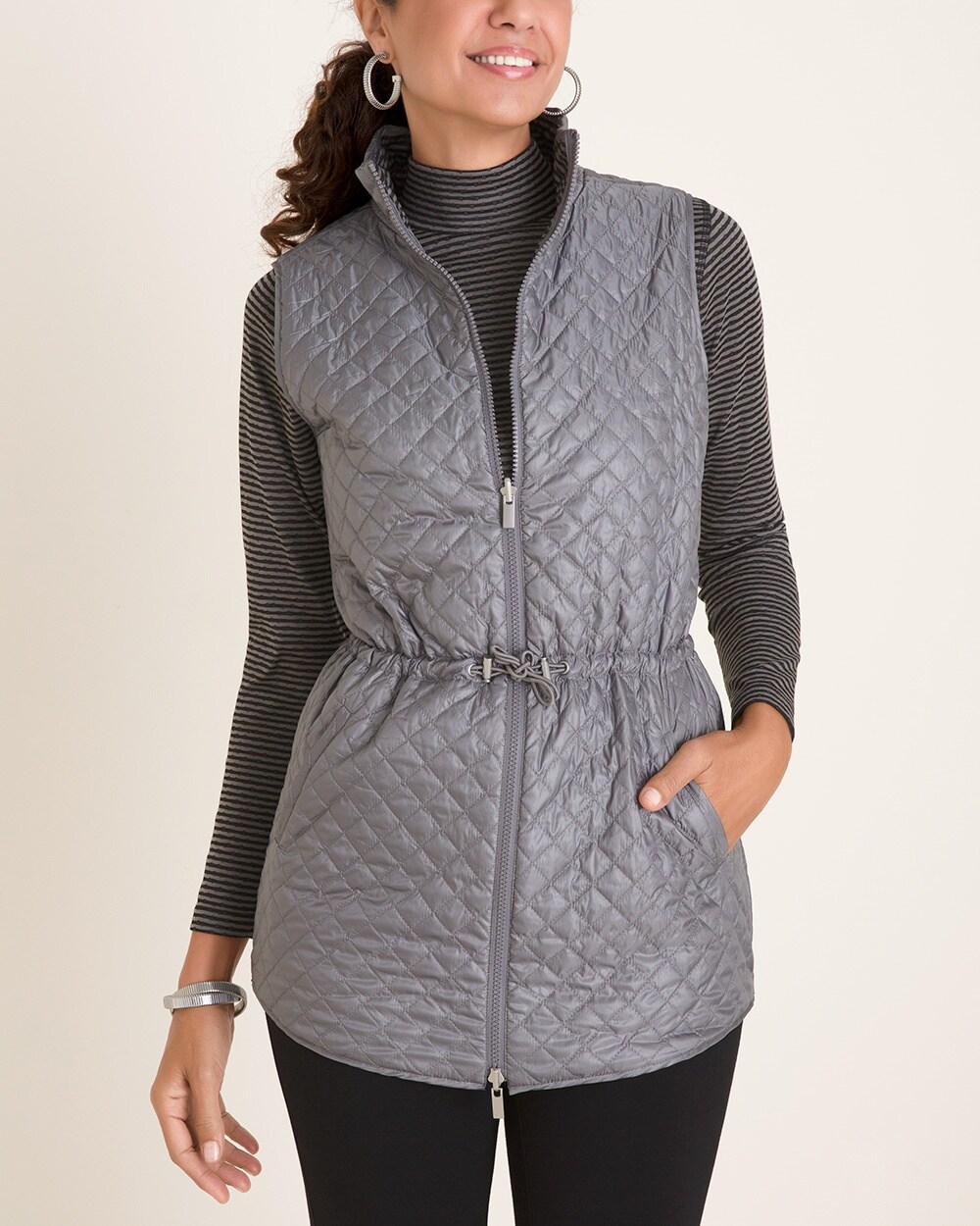 Zenergy Reversible Quilted Puffer Vest