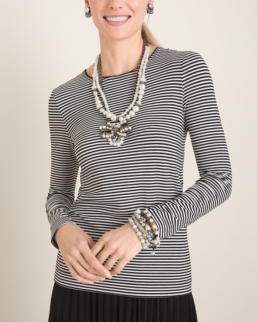 Striped Essential Layer Top