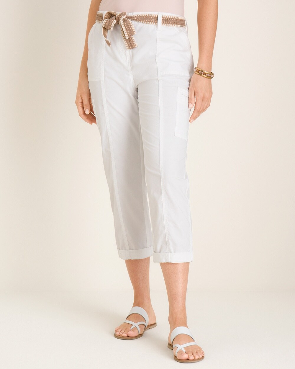 Convertible Belted Crops
