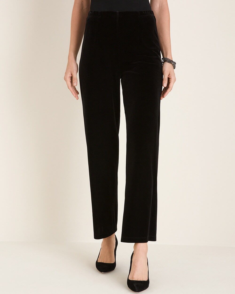 Travelers Collection Velvet Essential Slim Ankle Pants - Chico's
