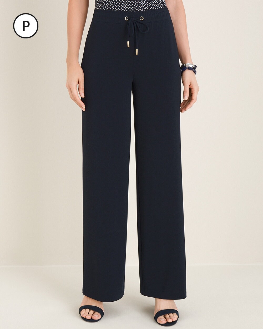 Travelers Collection Petite Jersey Pants